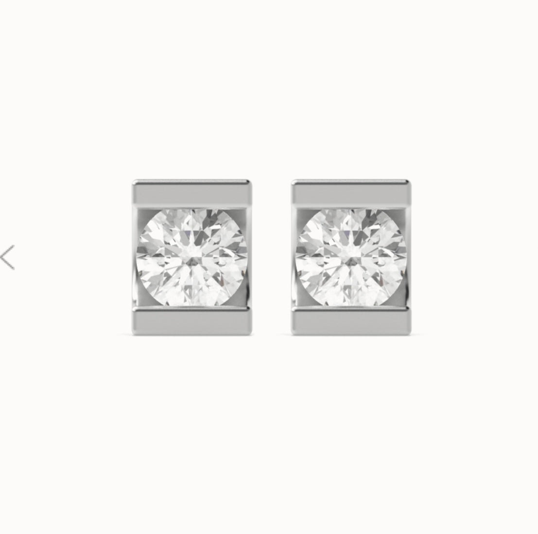 Tension Stud Diamond Earrings